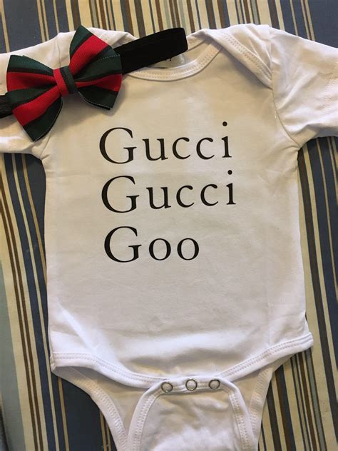 gucci baby clothes clearance|life is gucci baby onesie.